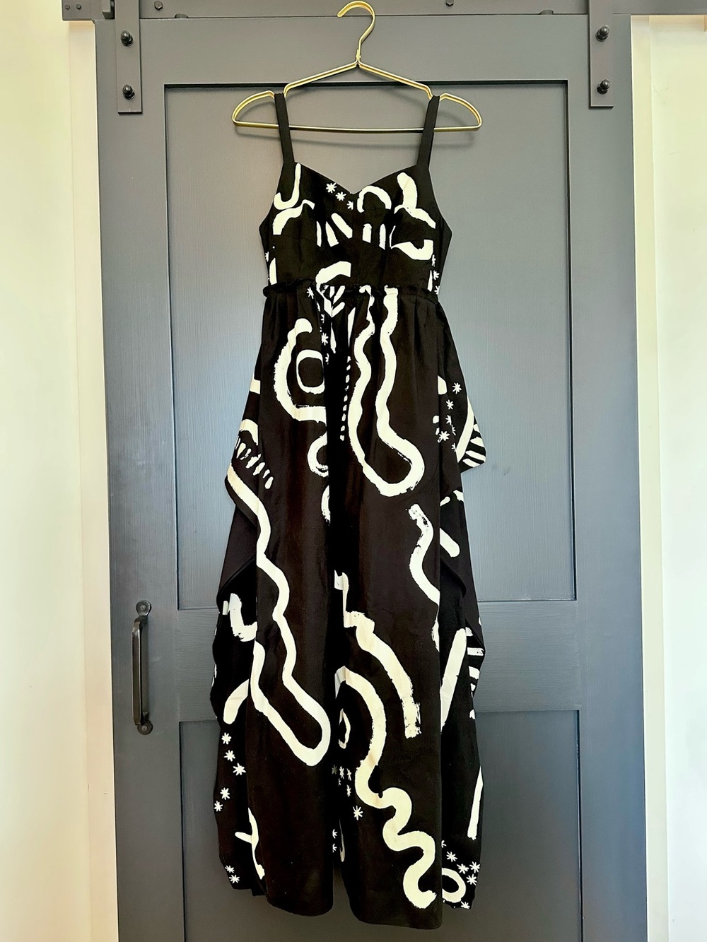 ISA ARFEN Spring 17 Ready-To-Wear handkerchief bustier dress US 4 / UK 8
